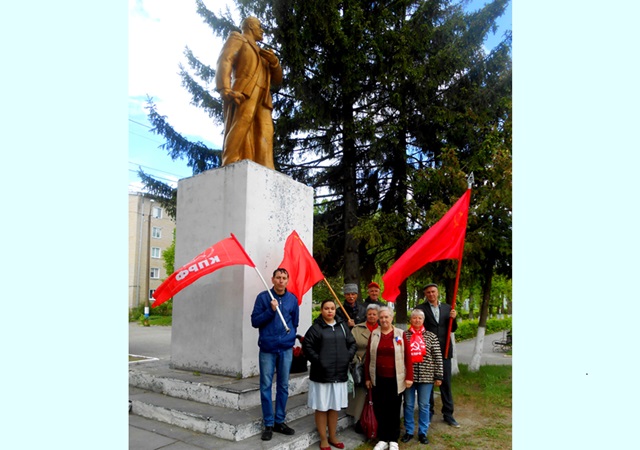 Первомайский митинг в Алатыре