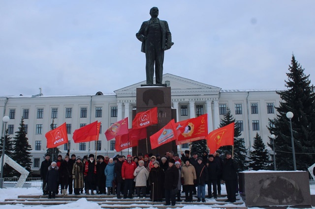 Лениниана «Русского Лада». Псков 