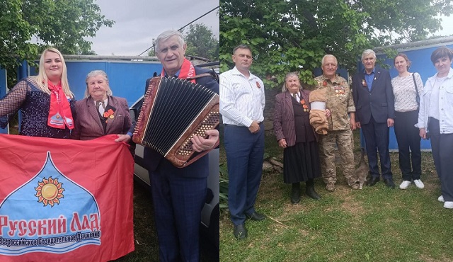 Ставропольский край. Встреча накануне Дня Победы