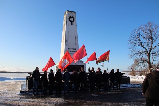 В Архангельске почтили память жертв интервенции