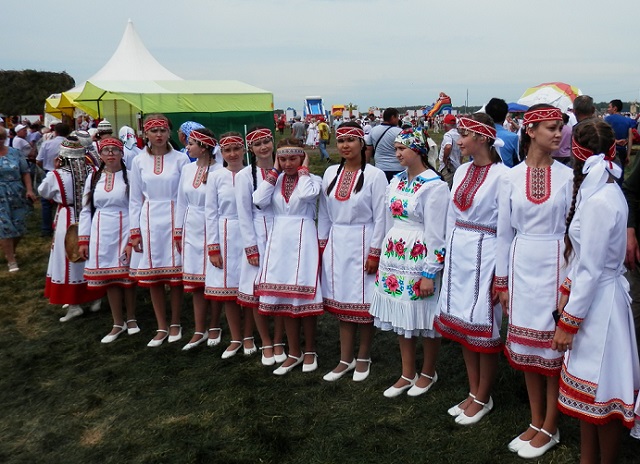 Марийское отделение «Русского Лада» приняло участие в празднике Уяв