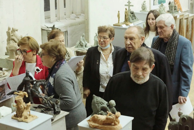 В городе на Неве прошёл XXI региональный конкурс юных скульпторов имени М. Аникушина