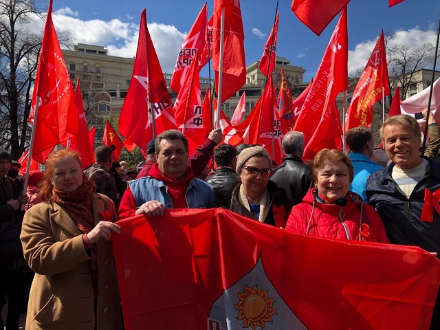 «Русладовцы» приняли участие в праздновании 1 мая