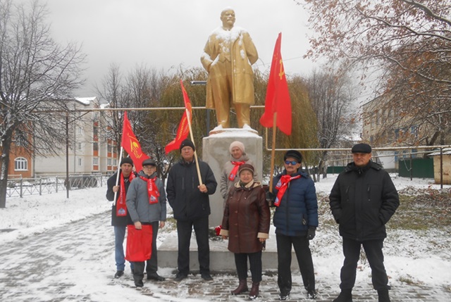 В Алатыре отметили день Великого Октября