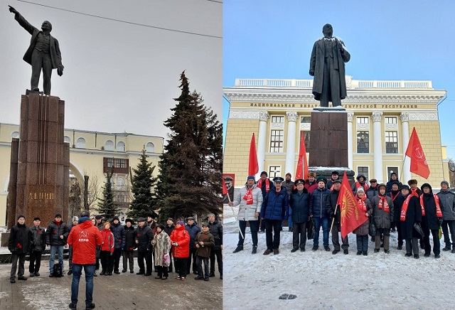 Русладовцы в ряде регионов приняли участие в акциях памяти В.И. Ленина