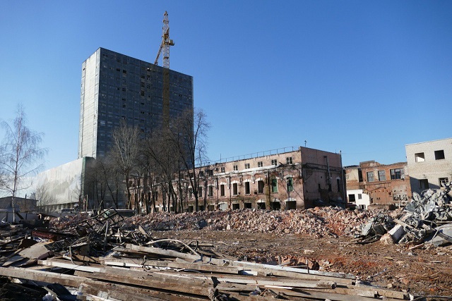 Москва: уничтожение архитектурного наследия продолжается