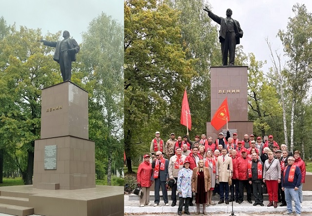 Республика Марий Эл. В городе Волжск отремонтирован памятник Ленину